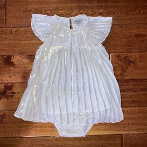 Pleated Accordian Dress